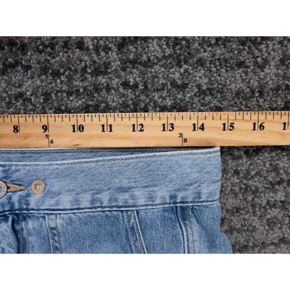 American Eagle Cargo Joggers Womens 4 Blue Stretch Distressed Denim Outdoor - Picture 10 of 16